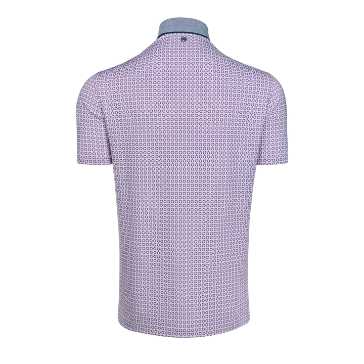 Mens Icon Edge Short Sleeve Polo - Performance Printed Polo with