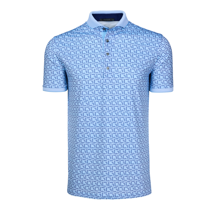 Mens The 313 Short Sleeve Polo - Performance Printed Polo with