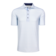 GREYSON WEST FLAG POLO グレイソン　ポロシャツ　総柄　M Men's Polo Shirts & Golf Polos - Luxury Golf Shirts