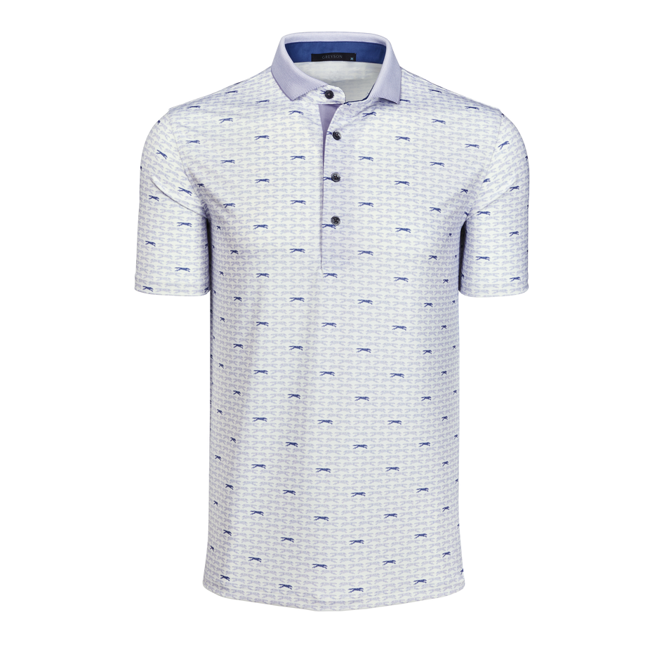 Running Wolf Short Sleeve Polo