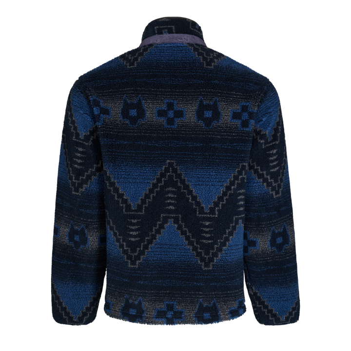 Mens Guardian Sherpa Fleece Half-Zip Pullover - Retro-Inspired