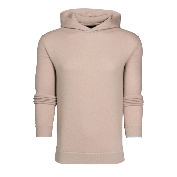Mens Koko Sweater Hoodie - Premium Wool-Cashmere Hooded Sweater