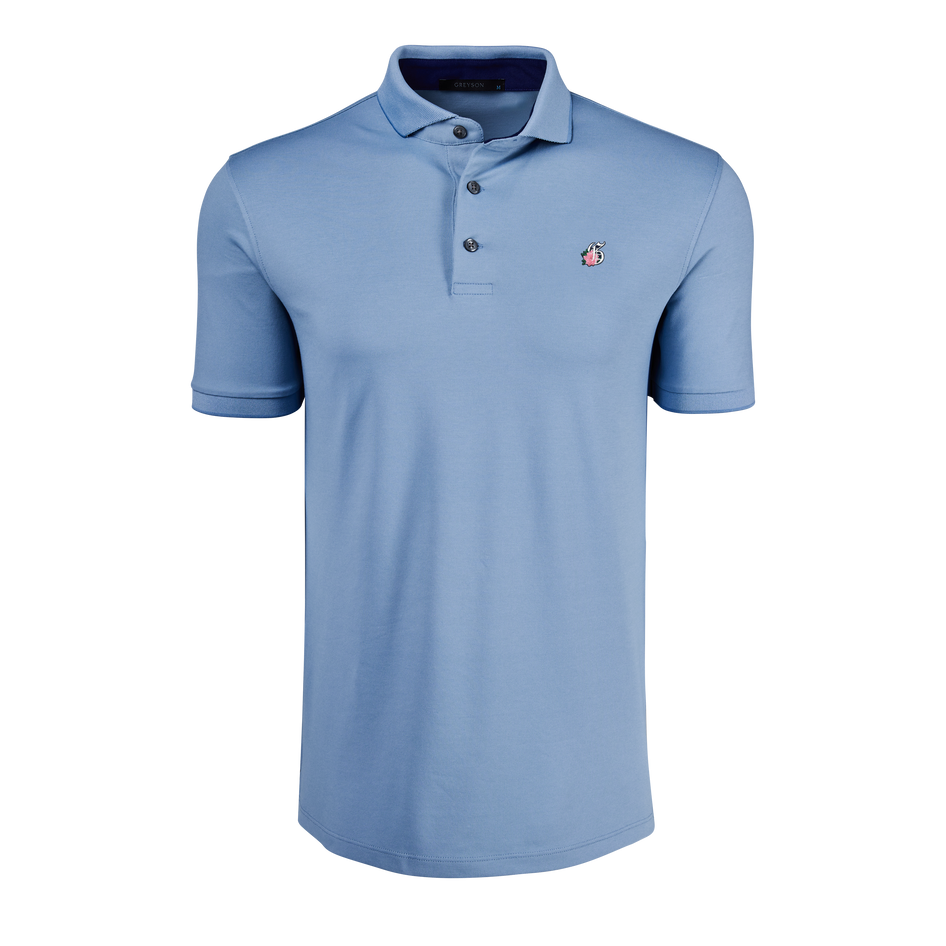 Floral "G" Crowley Short Sleeve Polo