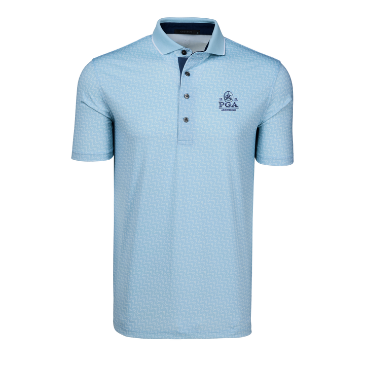 Mens 2026 PGA Championship Rogue River Short Sleeve Polo