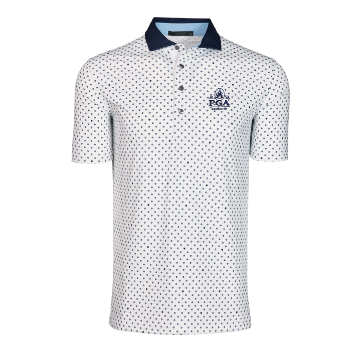 GREYSON グレイソン G Squared polo 表記Ｍサイズ Mens 2026 PGA Championship G Squared Short Sleeve Polo