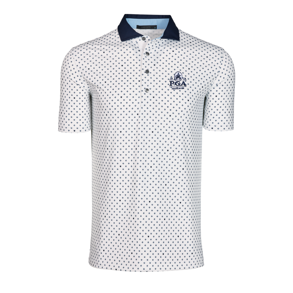 Mens 2026 PGA Championship G Squared Short Sleeve Polo