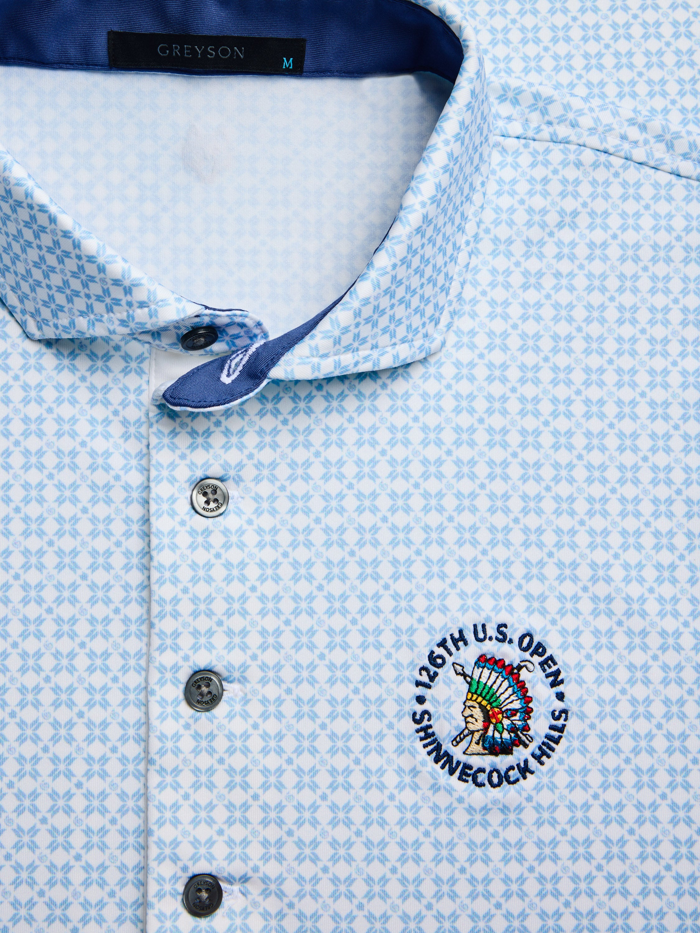 Mens 126th U.S. Open Championship Ghost Thistle Polo - Performance