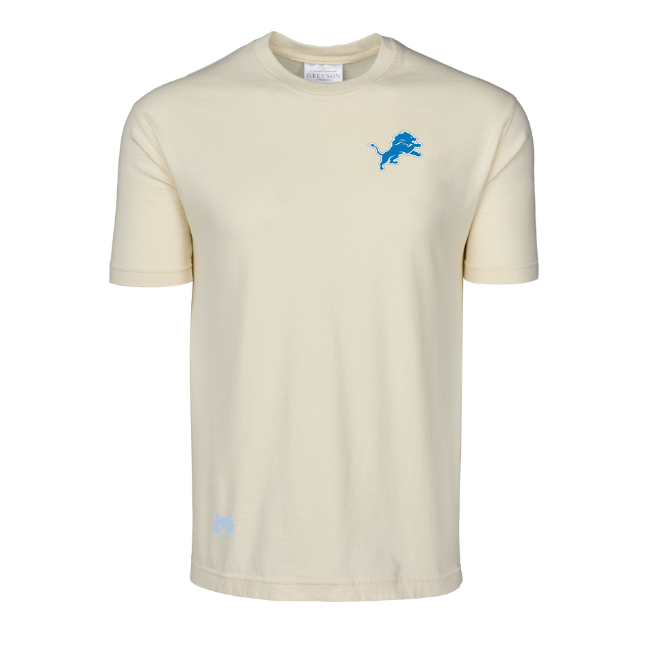 Detroit Lions Soft Goods Bone Short Sleeve Tee