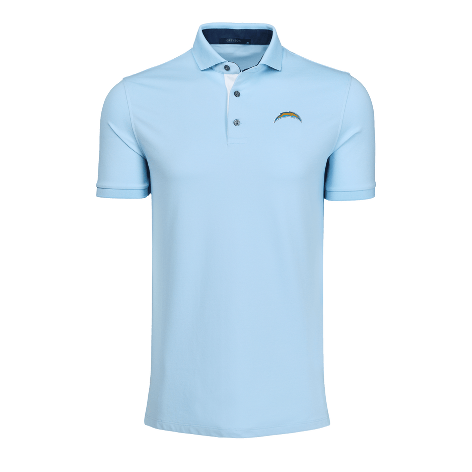 Los Angeles Chargers Wolf Short Sleeve Polo