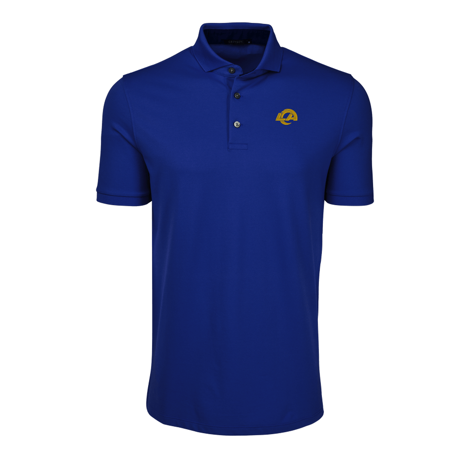 Los Angeles Rams Wolf Short Sleeve Polo