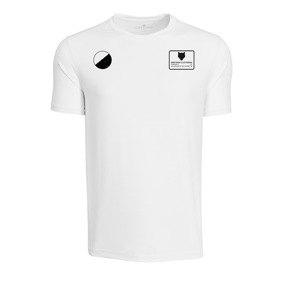 Feed the Wolf Badge Guide Sport Short Sleeve Tee
