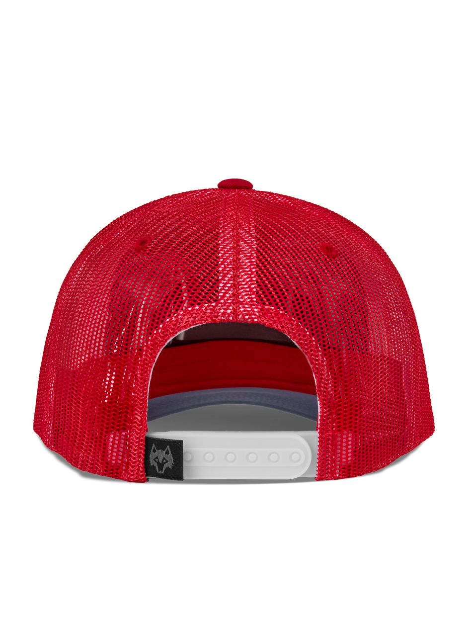 Trucker Snapback Hat with Mesh Back