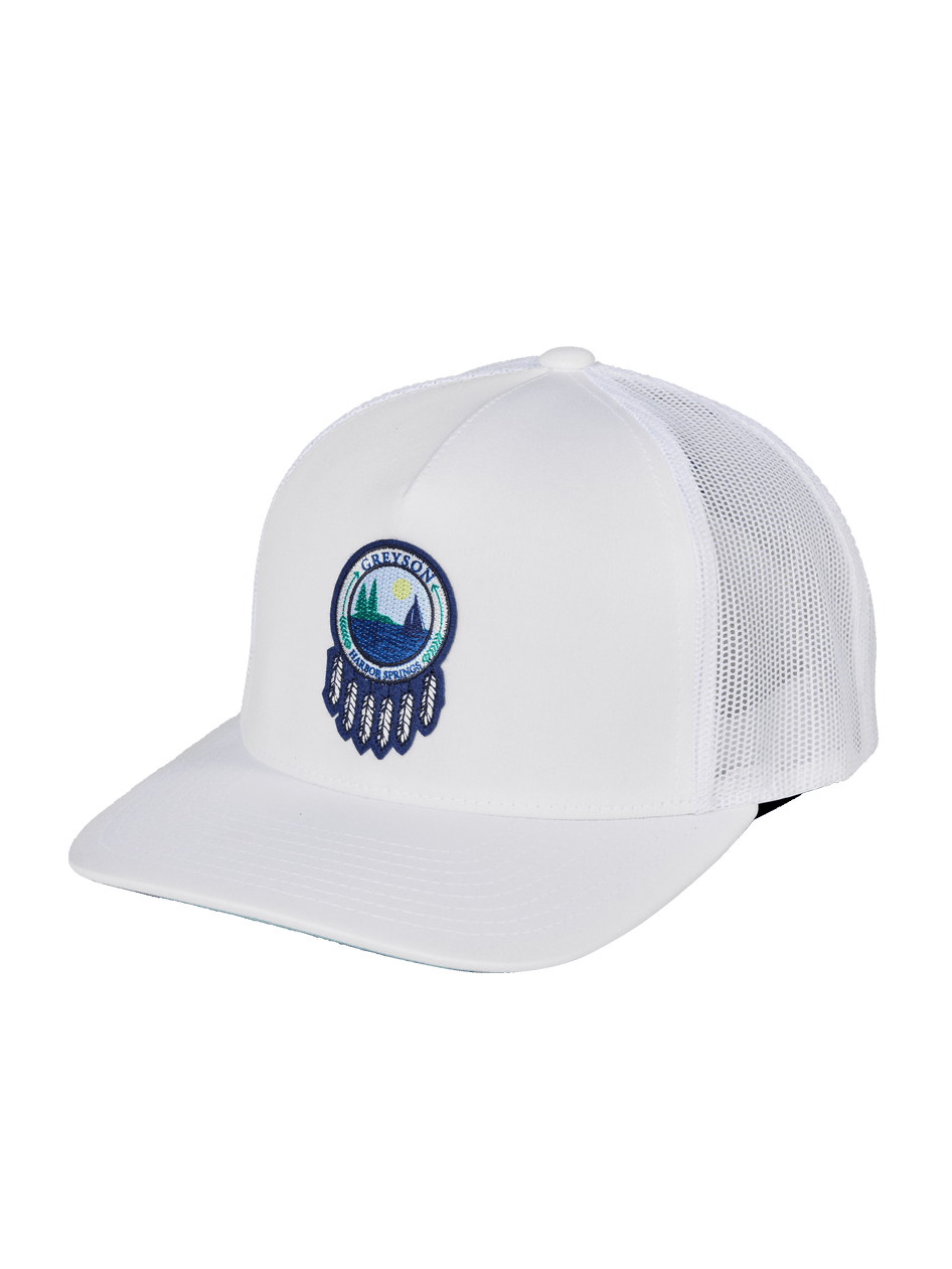 Greyson Clothiers Lake Dreamcatcher Trucker Hat in ARCTIC