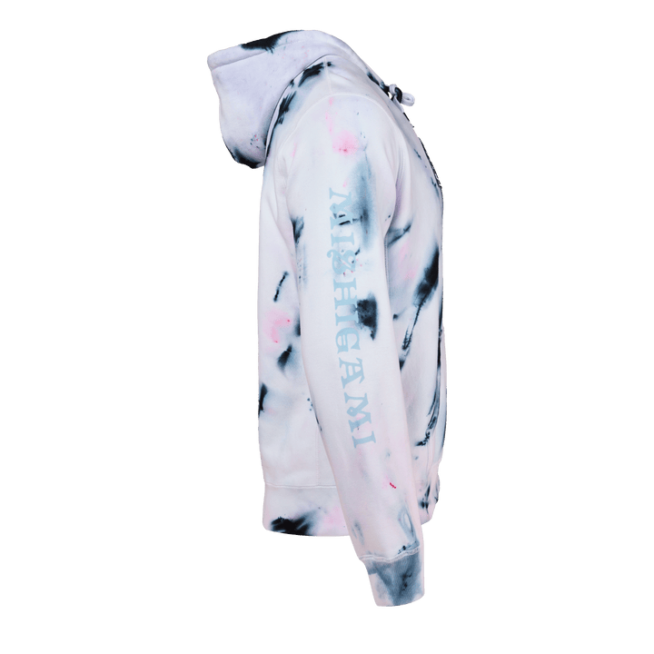 Mens H.S. Tie Dye Fireside Hoodie - Heavyweight Stretch Fleece