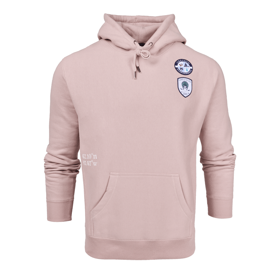Greyson Clothiers Members Only Harbor Springs Fireside Hoodie in BLUSH
