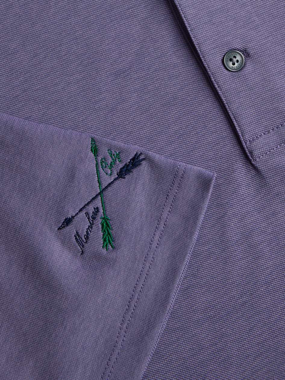 Greyson Clothiers Members Only Omaha Polo in TOADFLAX