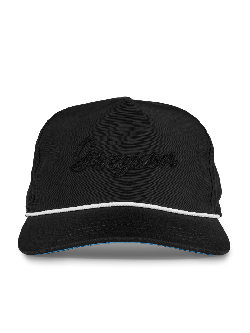 Greyson Puff Script Rope Hat