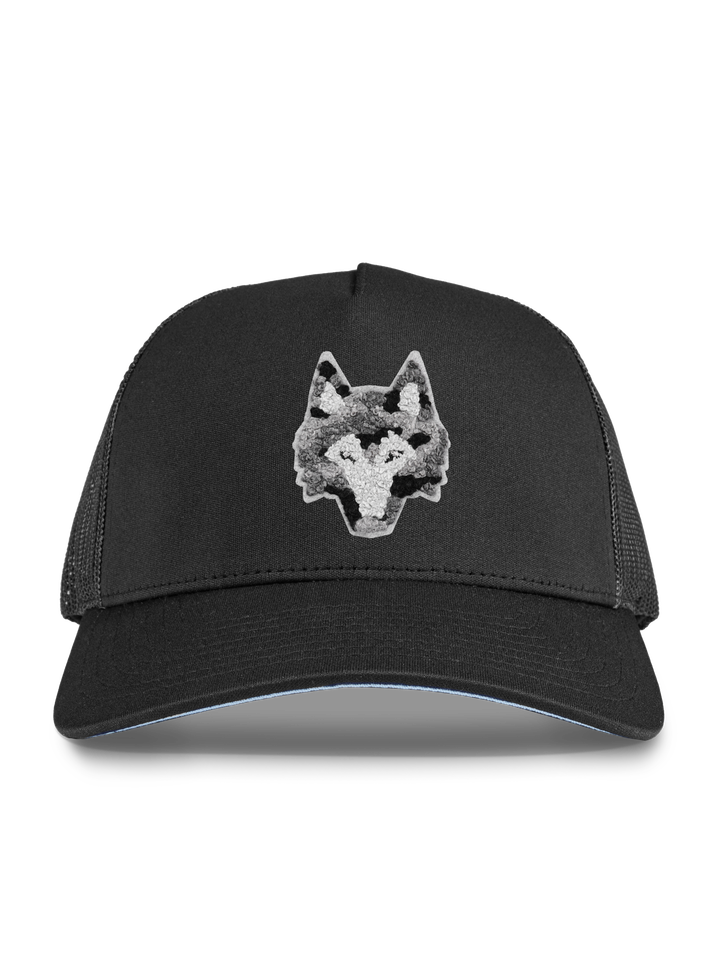 Mens Camo Icon Wolf Trucker Hat | Greyson Clothiers
