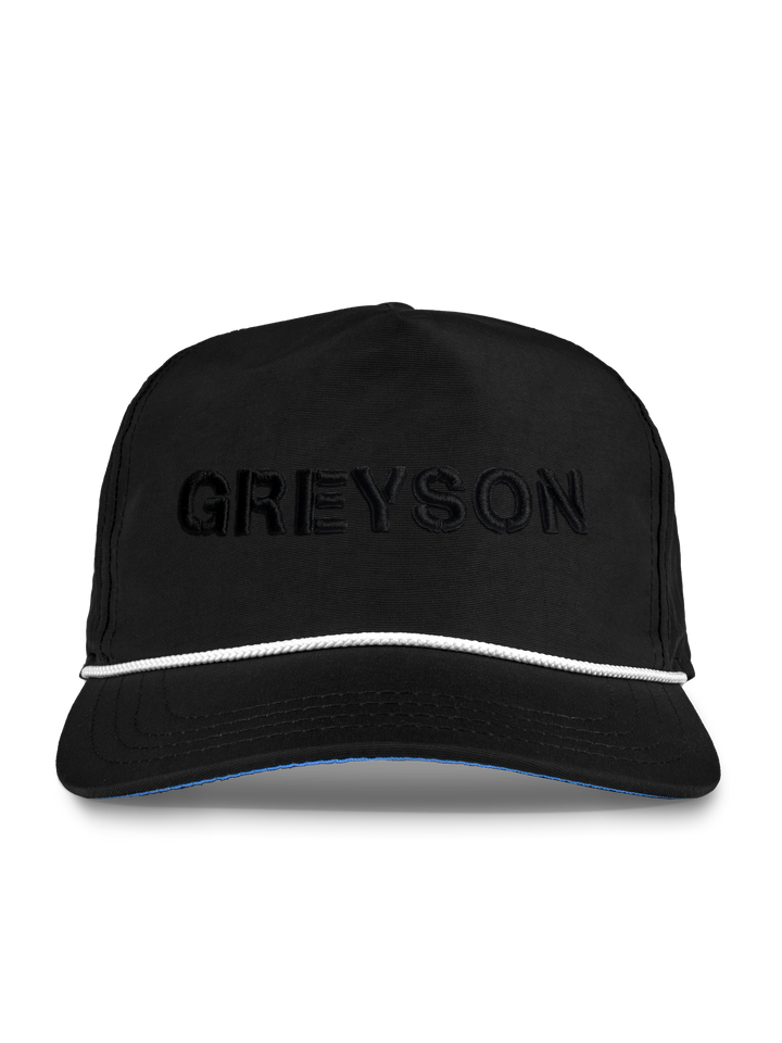 希少❗️ グレイソン　キャップ　GREYSON Mens Greyson Block Rope Hat - Structured Flat Brim Snapback Cap