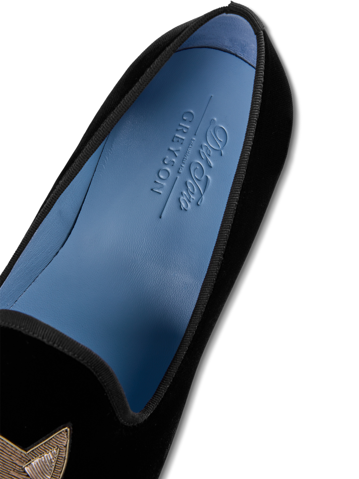 Greyson Icon Wolf Velvet Slippers Mens Greyson x Del Toro Men main image 4