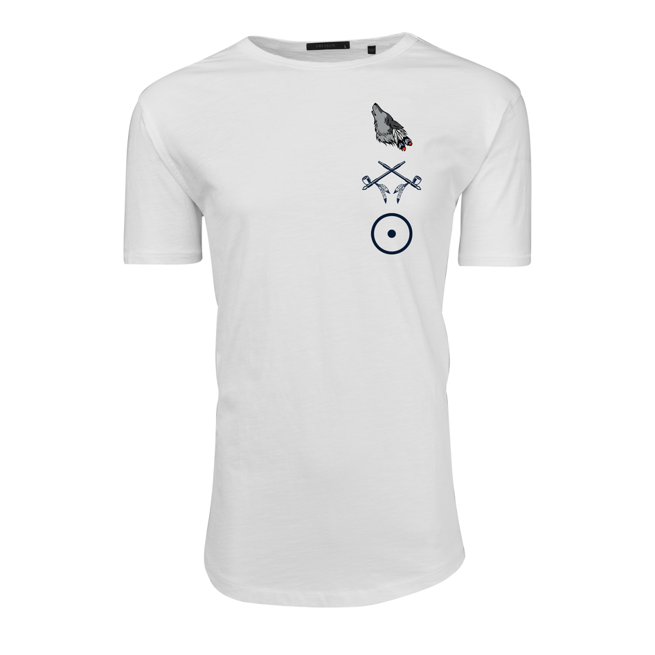 Scenic Wolf Alpha Slub Tee