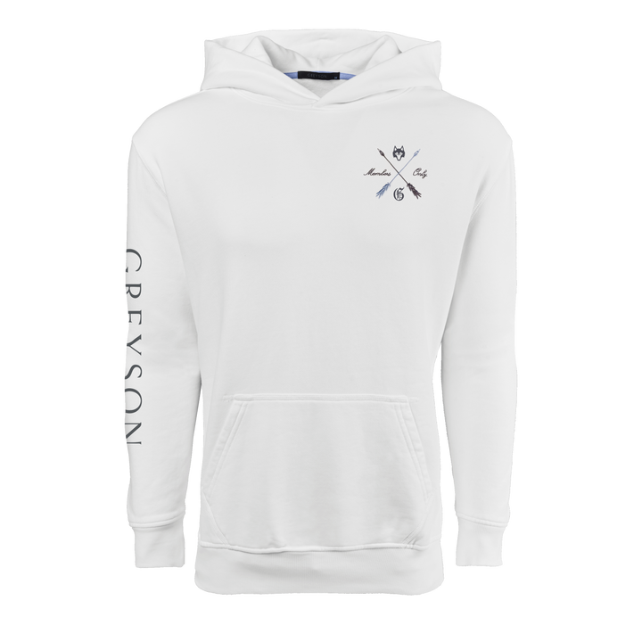 Mens Members Only Wolf Caddie Aspen Hoodie - Heavyweight Luxe