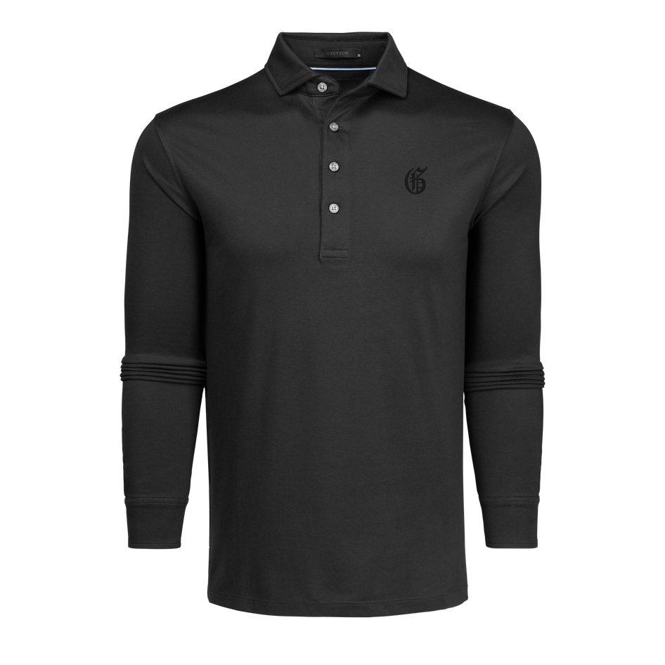 Gothic "G" Omaha Long Sleeve Polo
