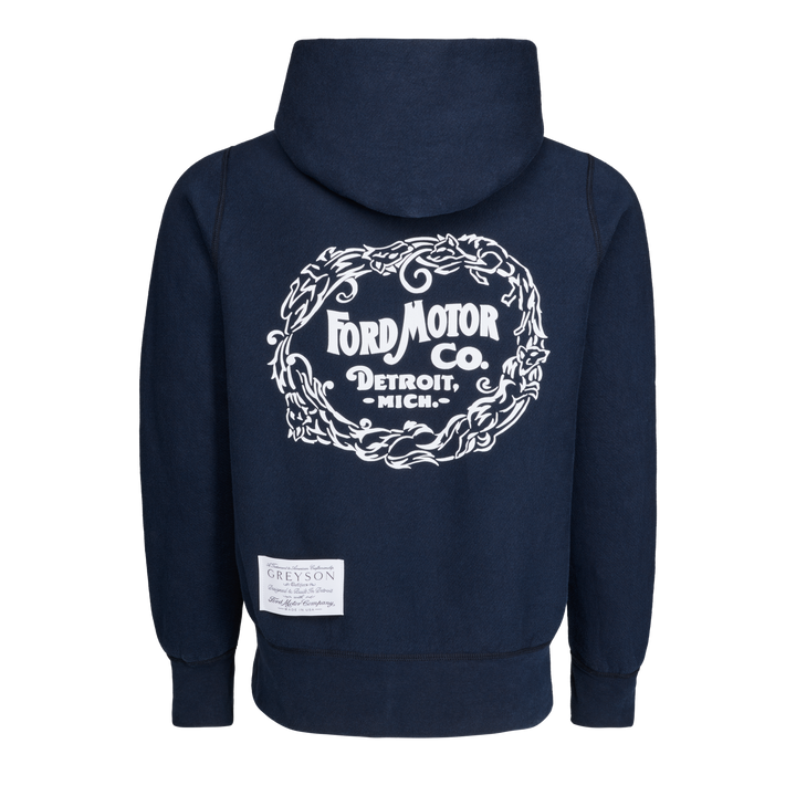 Mens Greyson x Ford Heritage Hoodie - Heavyweight Cotton Hoodie