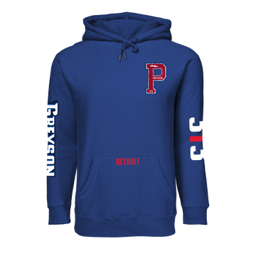 Throwback Detroit 313 Fireside Hoodie