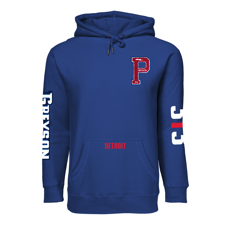 Throwback Detroit 313 Fireside Hoodie