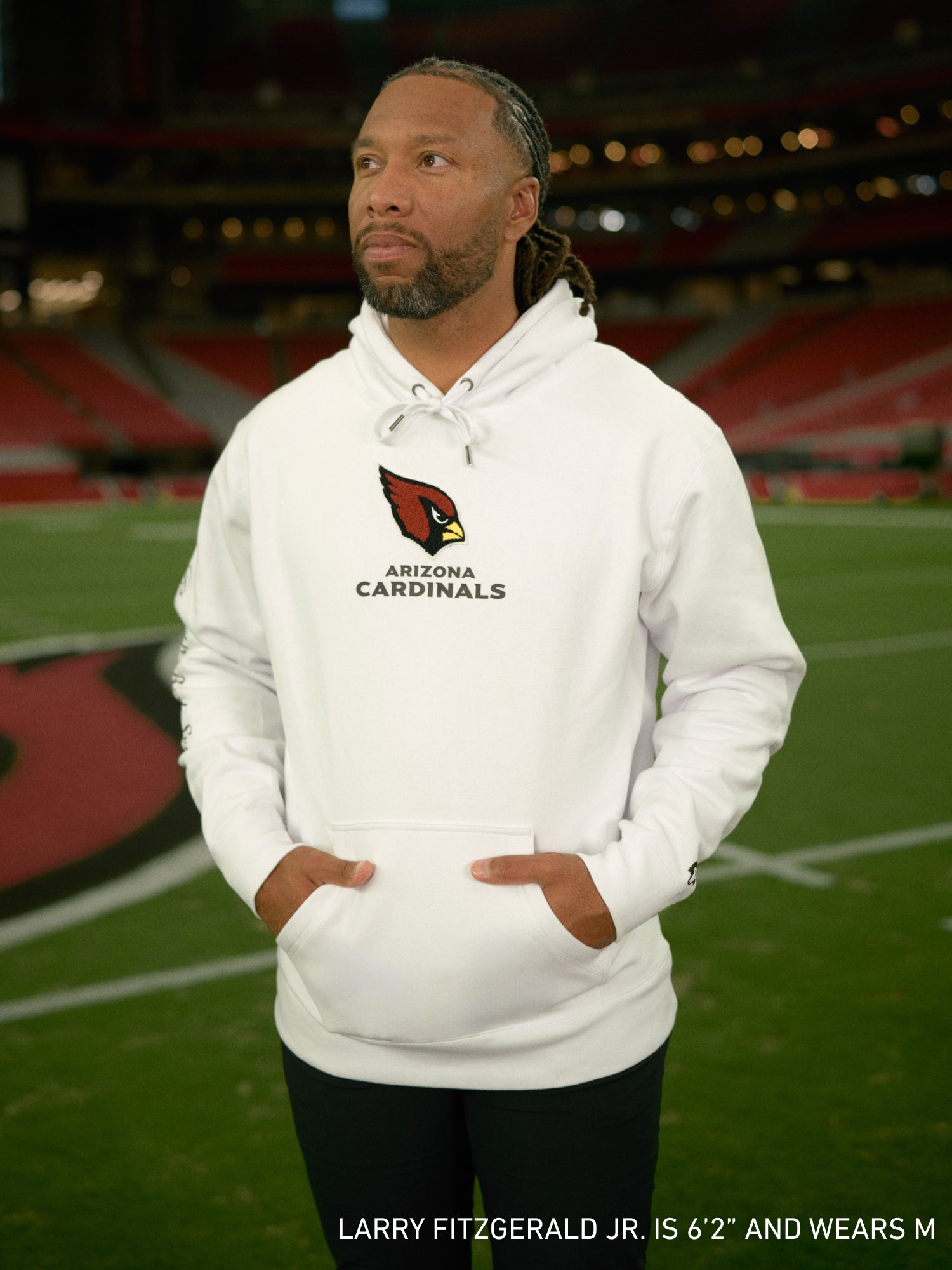 Mens Arizona Cardinals Fireside Hoodie | Greyson Clothiers