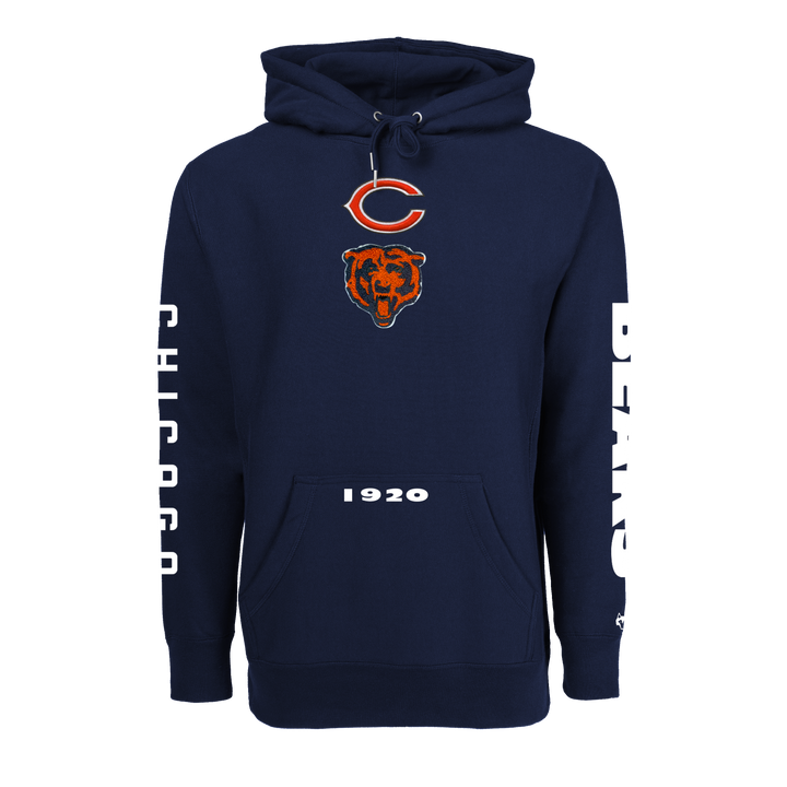 新品　CHICAGO BEARS HOODIE Lサイズ フレンチ・テリー Mens Chicago Bears Fireside Hoodie | Greyson Clothiers