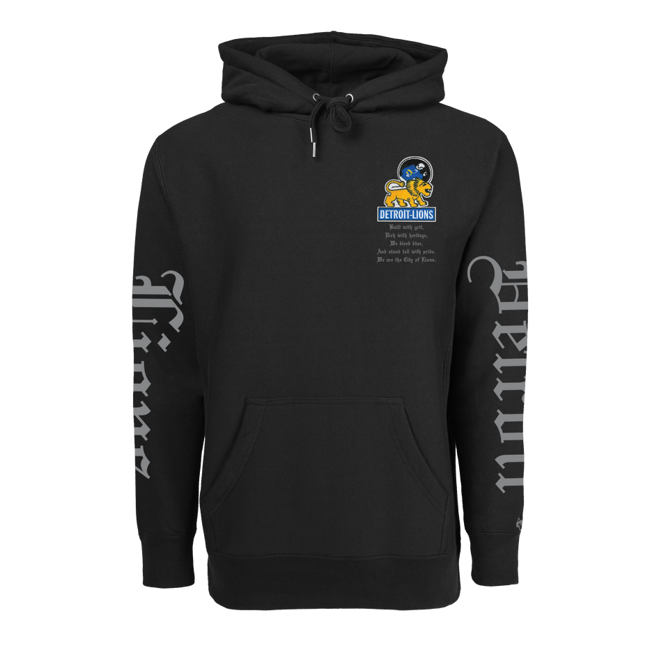 Detroit Lions Tradition Fireside Hoodie