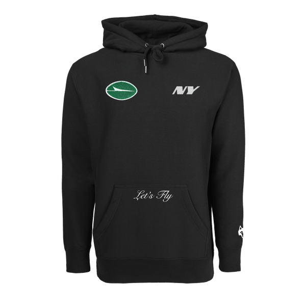 New York Jets Fireside Black Hoodie