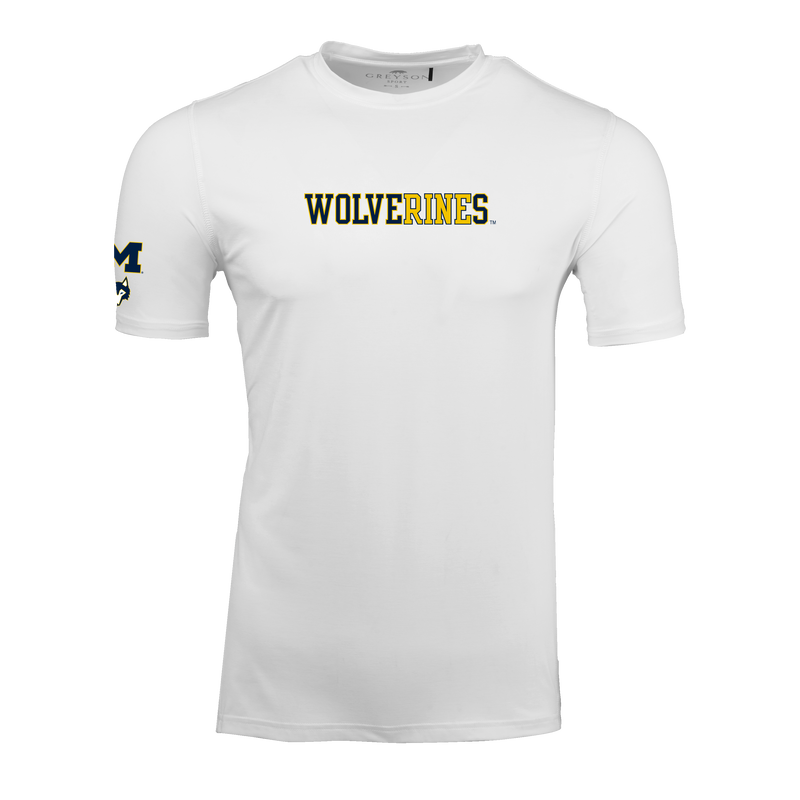 University of Michigan Wolverines Guide Short Sleeve Tee