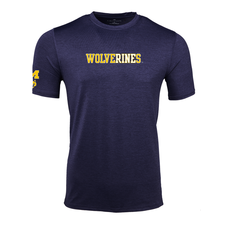 University of Michigan Wolverines Guide Short Sleeve Tee