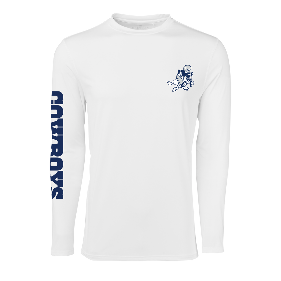 【2plan】Clay collar long sleeve t-shirt Mens Dallas Cowboys Guide Long Sleeve Tee | Greyson Clothiers