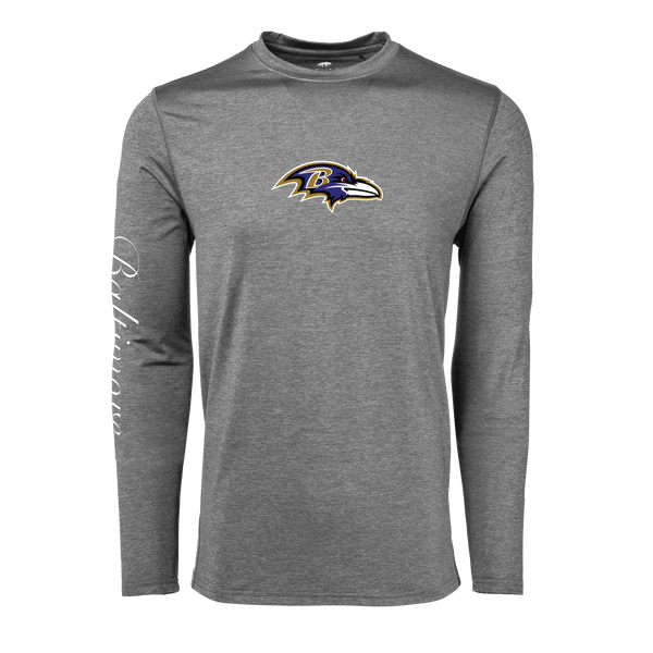 Mens Baltimore Ravens Guide Long Sleeve Tee | Greyson Clothiers