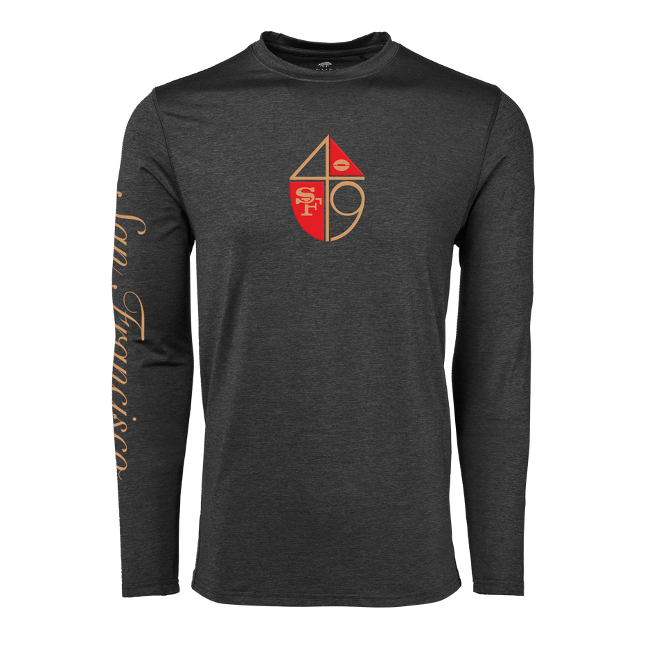 San Francisco 49ers Guide Long Sleeve Tee Greyson Clothiers