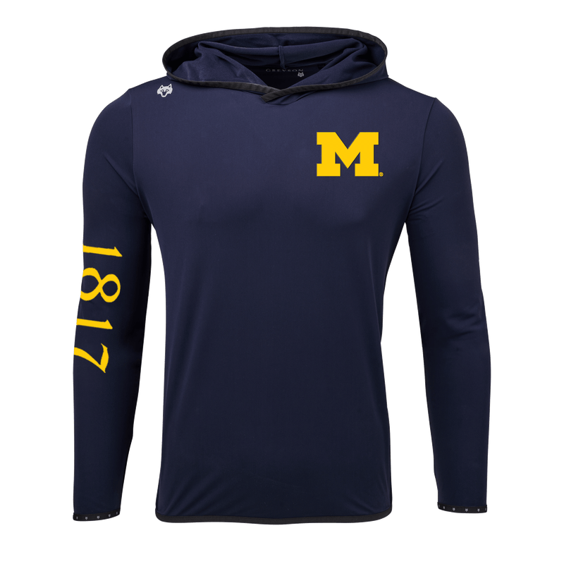 Greyson Clothiers University of Michigan Colorado Hoodie in MALTESE BLUE