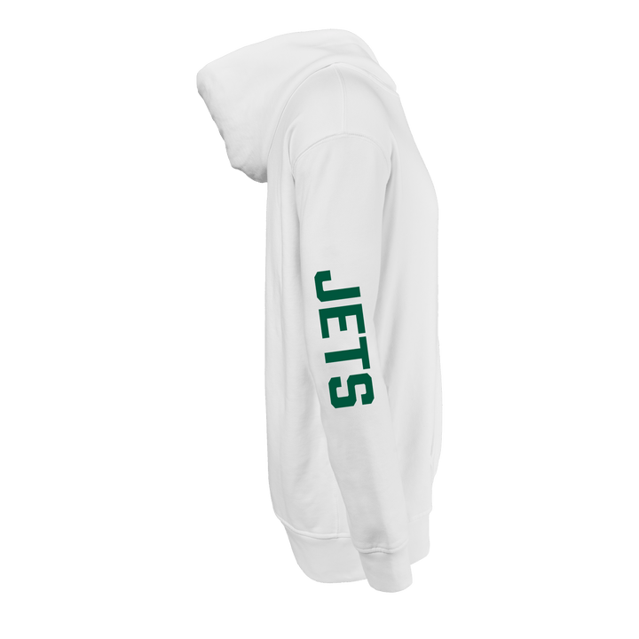 ラッセルノ　ダブルジップアップジャケット ホワイト/グリーン　SIZE6 Mens New York Jets Vintage Aspen Hoodie - Heavyweight Cotton