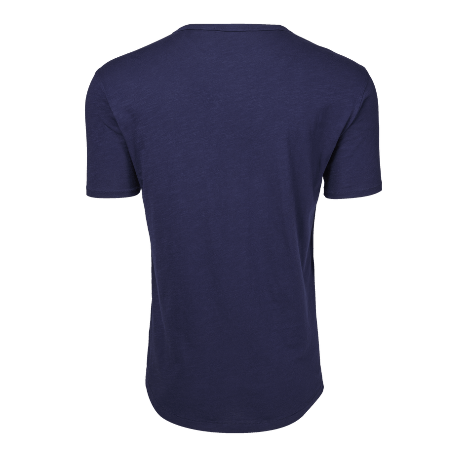 Greyson Clothiers University of Michigan Alpha Slub Tee in MALTESE BLUE