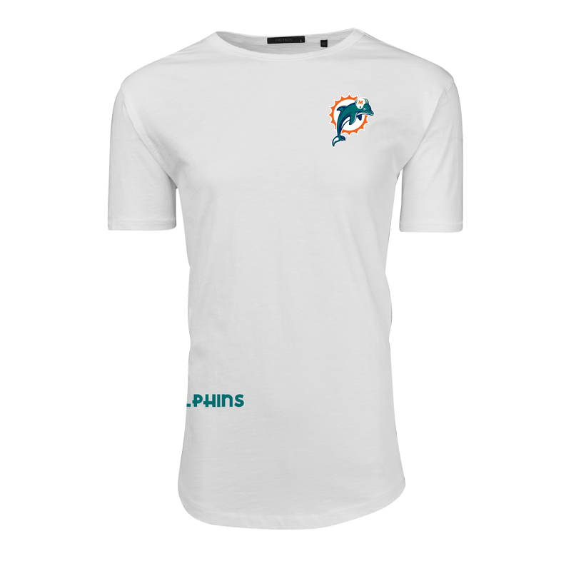 Miami Dolphins Vintage Alpha Slub Tee