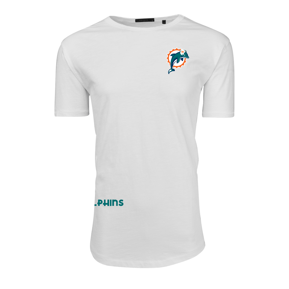 Miami Dolphins Vintage Alpha Slub Tee