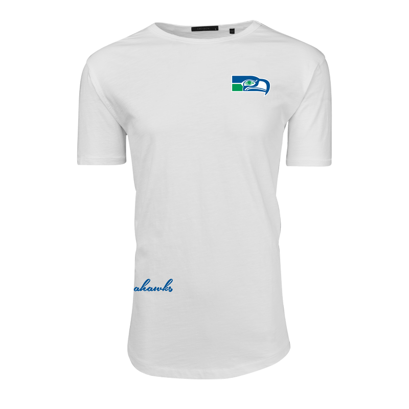 Seattle Seahawks Vintage Alpha Slub Tee