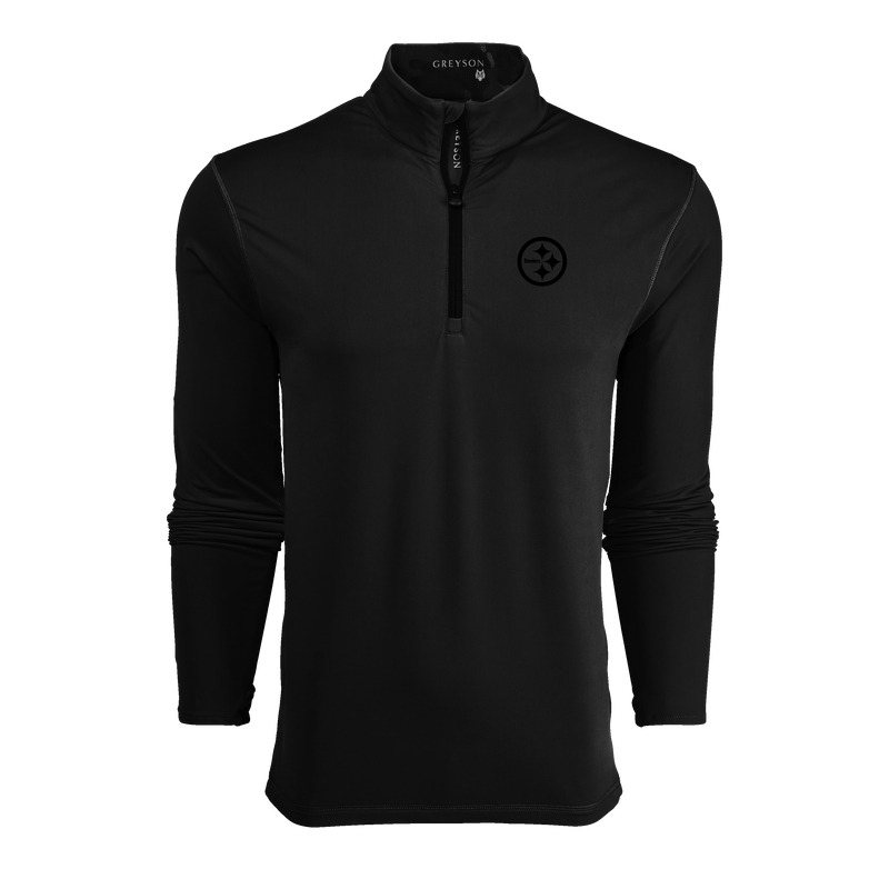 Pittsburgh Steelers Blackout Tate Quarter-Zip