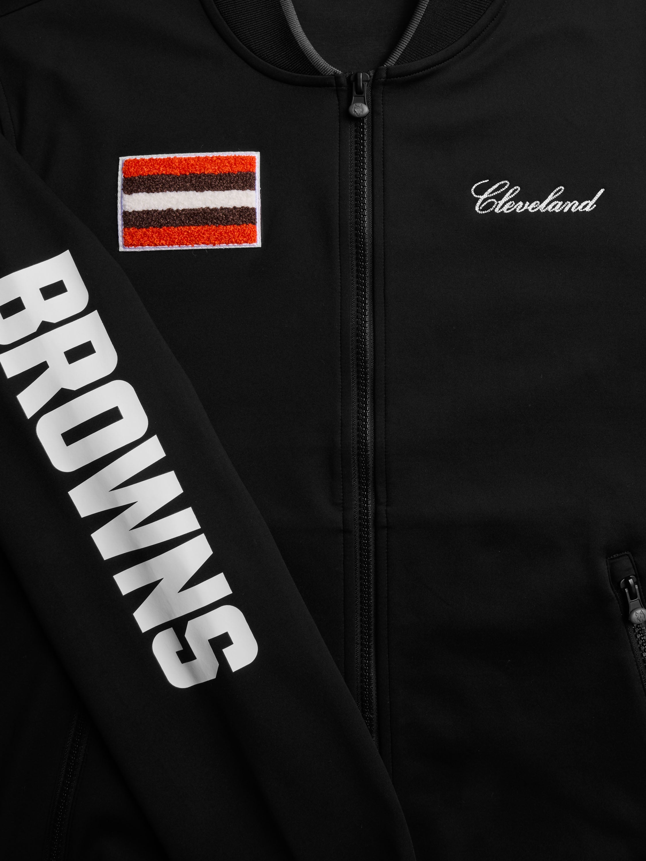 Mens Cleveland Browns Sequoia Bomber Jacket | Greyson Clothiers