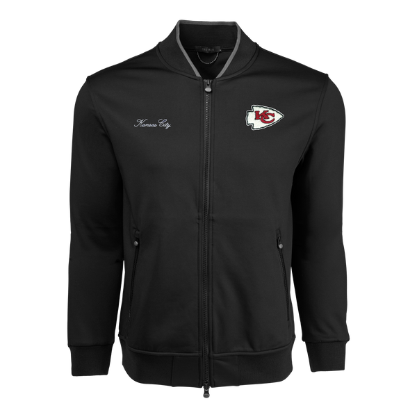 ジャケット・アウター Kcre Women's New Era Red Kansas City Chiefs Color Block Full-Zip