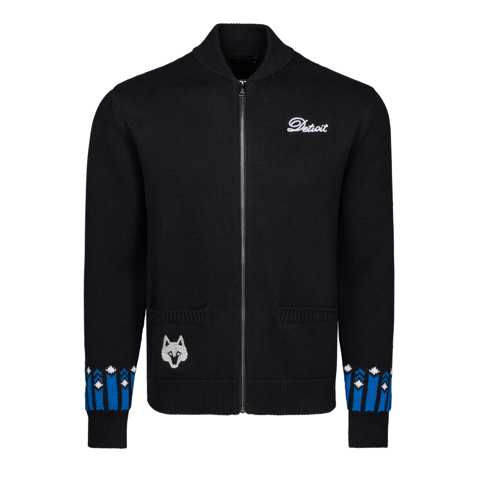 Detroit Lions Shawl Cardigan