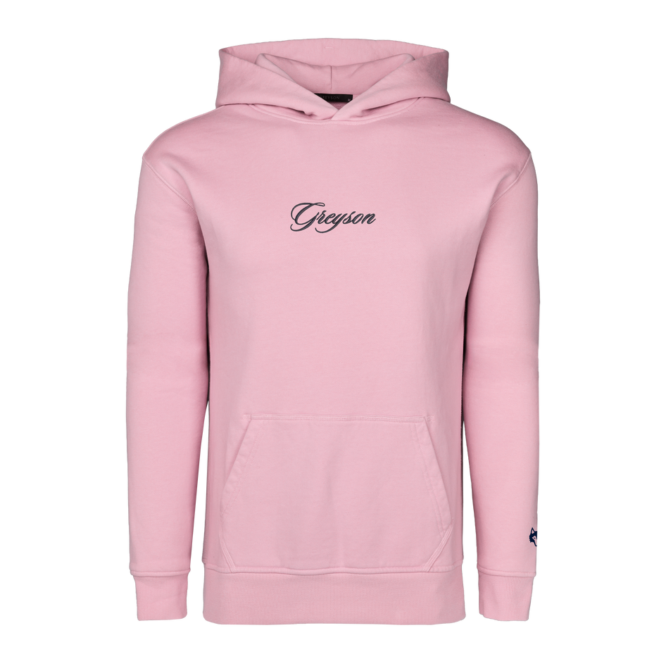 Mens Greyson Crest Aspen Hoodie - Heavyweight Cotton Hoodie with Mens Greyson Crest Aspen Hoodie - Heavyweight Cotton Hoodie with